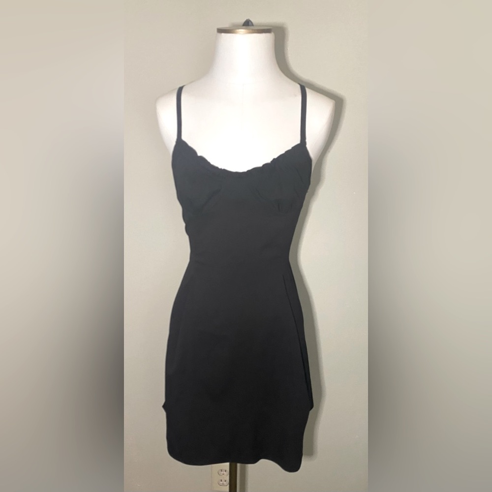 HYFVE Aline sporty black sun dress